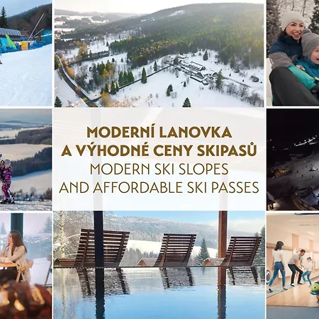 Amenity & Orlicke Hory Дештне в Орлицких горах